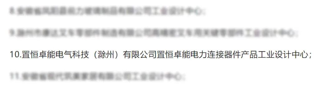 置恒卓能獲新榮譽(yù)—“滁州市級工業(yè)設(shè)計中心”！
